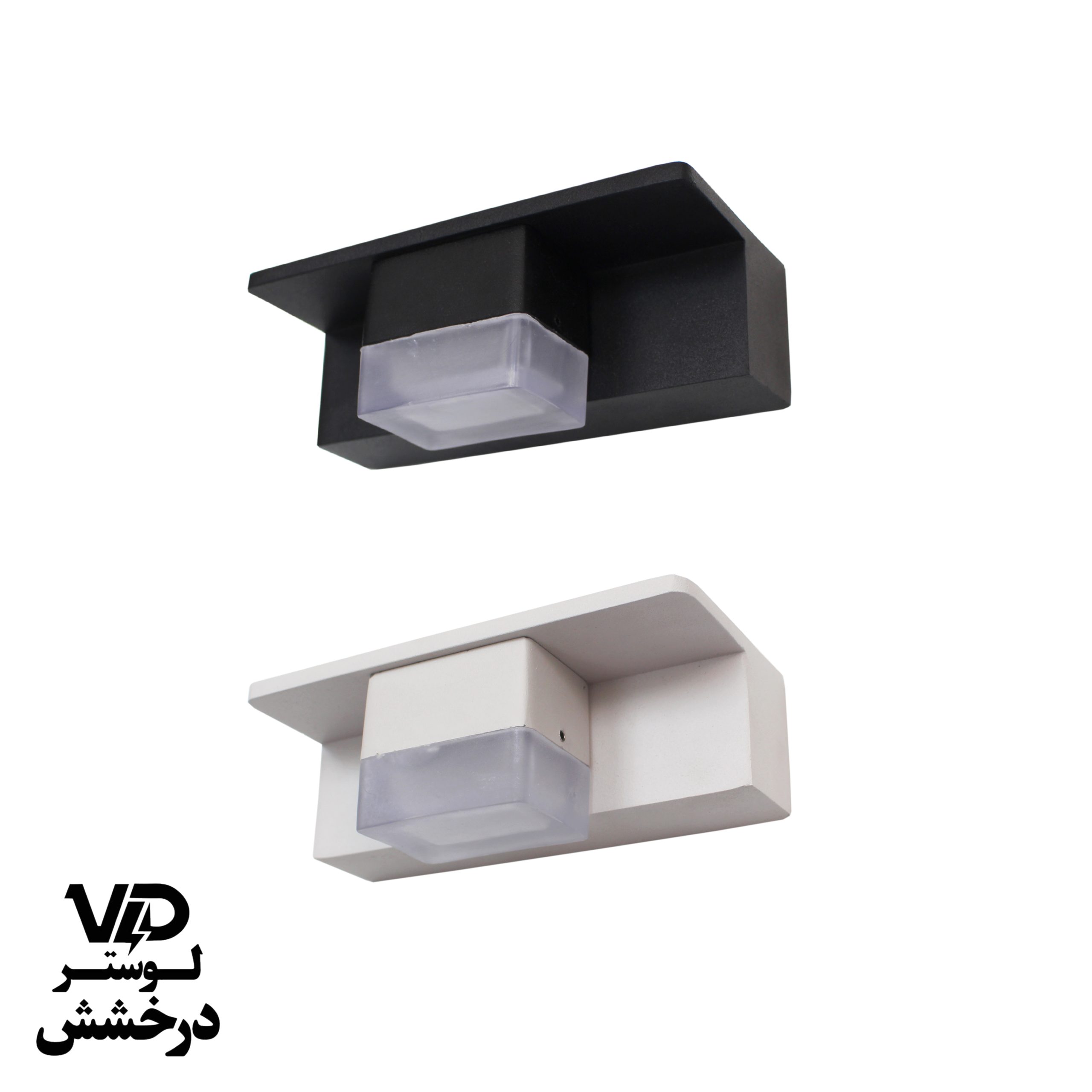 دیواری کد A24 سفید و مشکی - Image 6